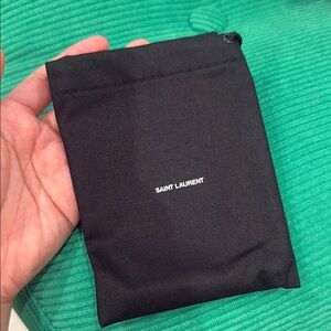 Saint laurent 4” x 5” pouch